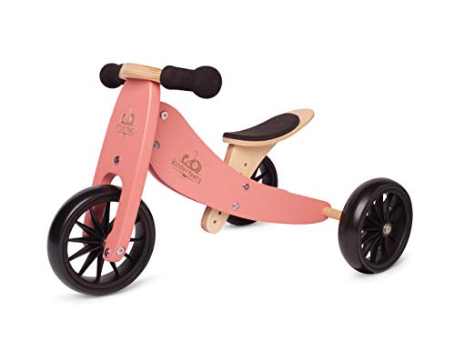 Kinderfeets Tiny Tot Koralle Rosa - Dreirad und Laufrad 2 in 1 aus Holz – ab 1 Jahr Kinderfeets Tiny Tot Koralle Rosa - Dreirad und Laufrad 2 in 1 aus Holz – ab 1 Jahr von Kinderfeets