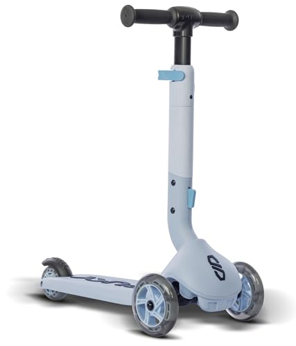Puky Roller Push & Tuch Blaubaer | Tretroller Laufrad ab 2 Jahre | Kinderroller geeignet für Körpergröße 85-110 cm | Puky Roller Scooter mit LED-Bereifung, Klappmechanismus, Höhenverstellbarer Lenker von Kinderhaus Blaubär