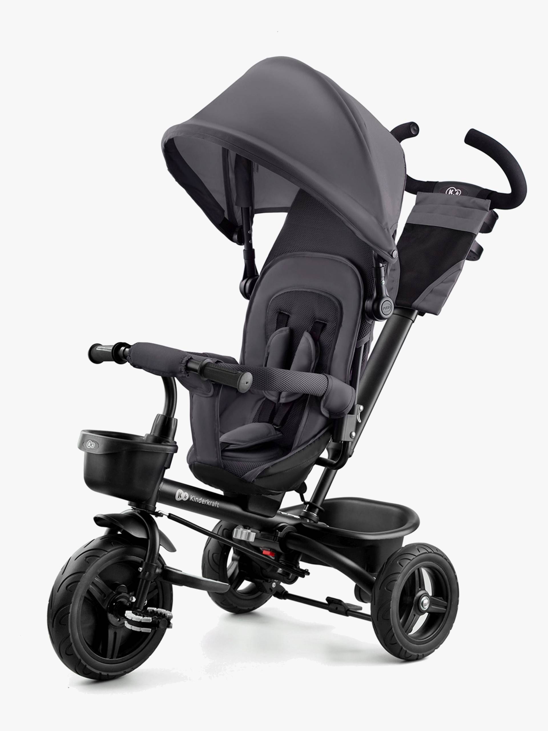 Kinderkraft AVEO 6-in-1 Dreirad, Grau von Kinderkraft