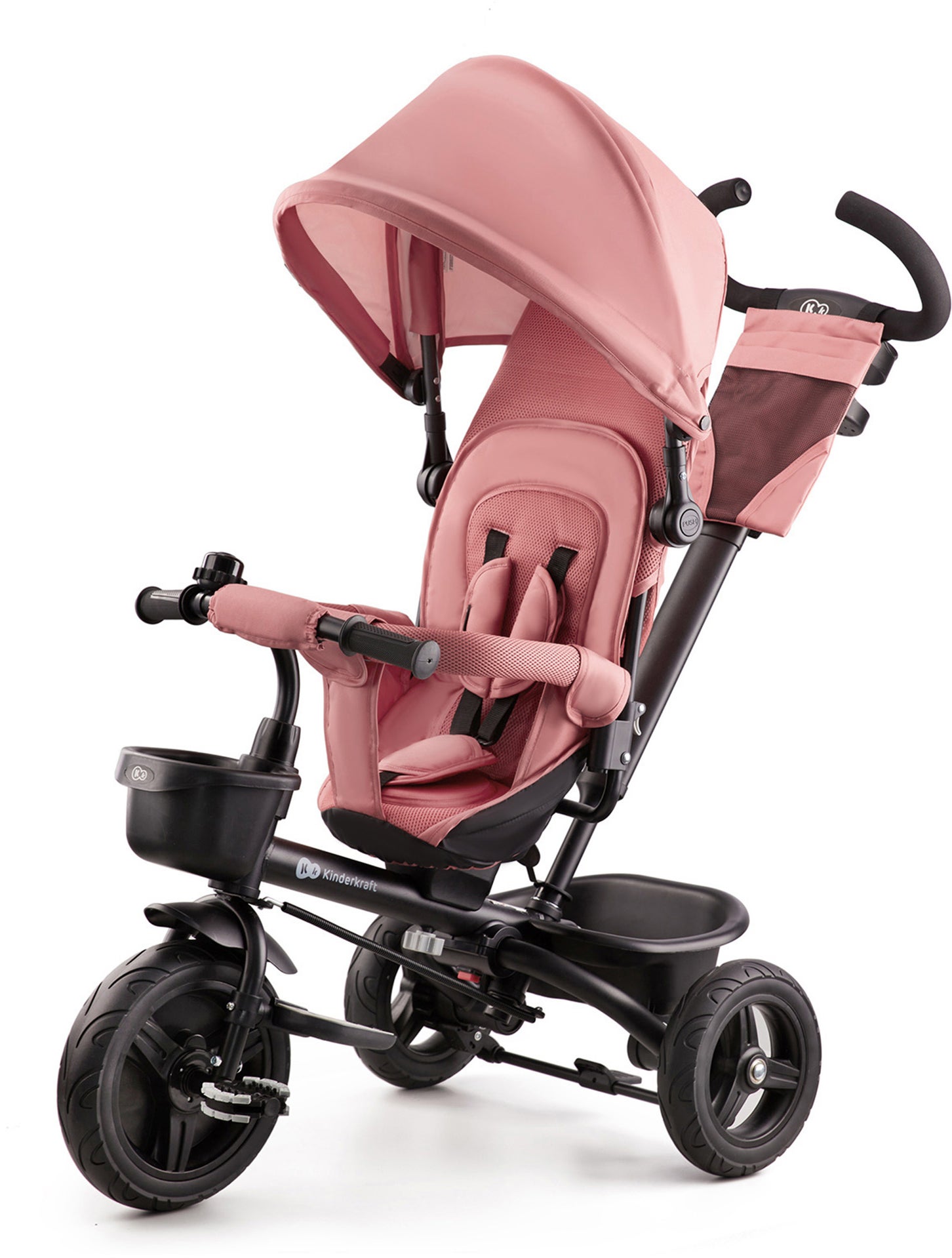 Kinderkraft AVEO 6-in-1 Dreirad, Rosa von Kinderkraft