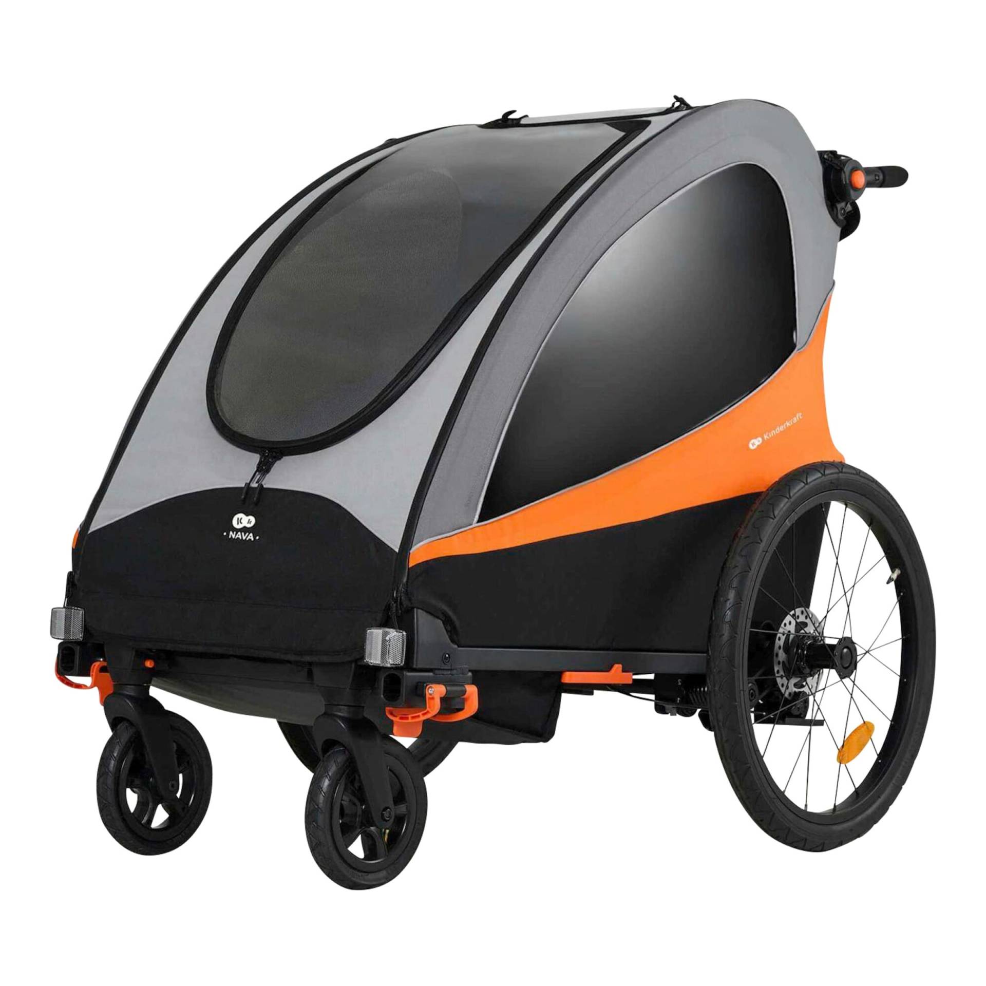 Kinderkraft Fahrradanhänger 3in1 NAVA von Kinderkraft