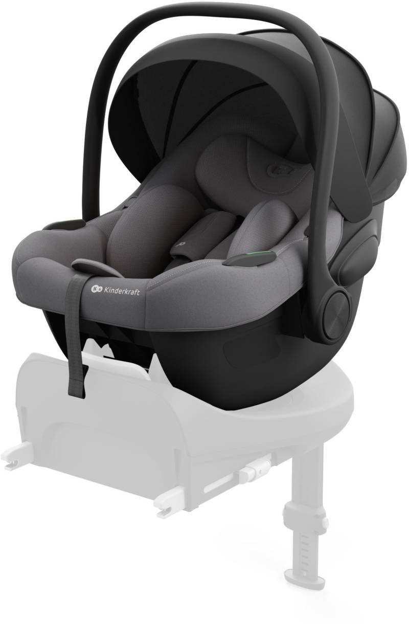 Kinderkraft I-LITE Babyschale, Cool Grey von Kinderkraft
