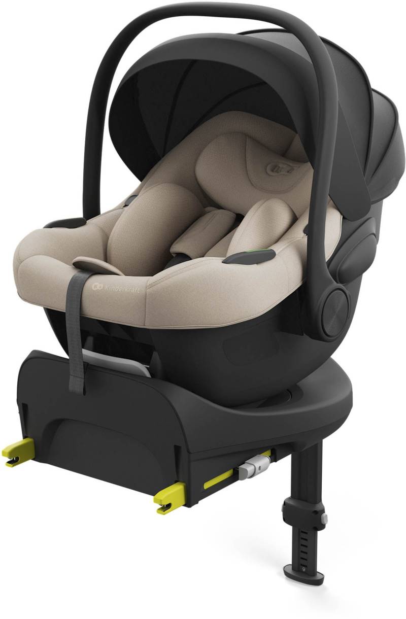 Kinderkraft I-LITE Babyschale inkl. ENDURA SAFE FX Basis, Beige von Kinderkraft