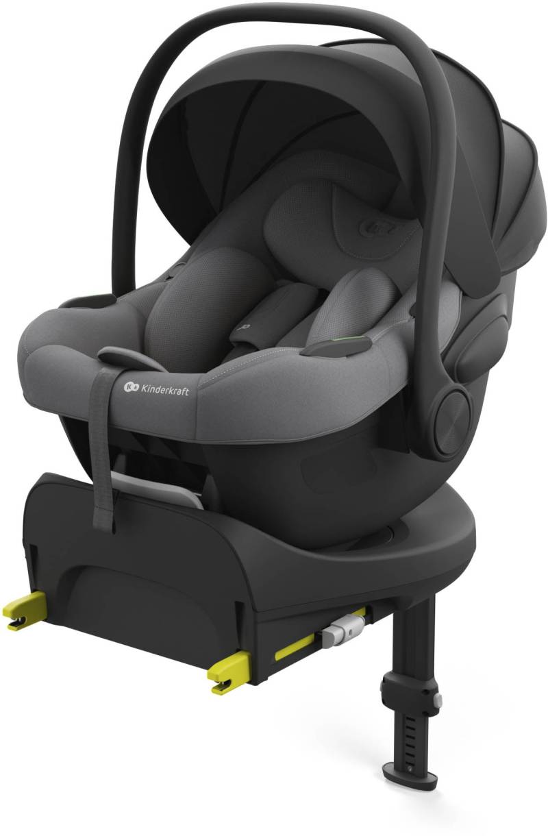 Kinderkraft I-LITE Babyschale inkl. ENDURA SAFE FX Basis, Grey von Kinderkraft