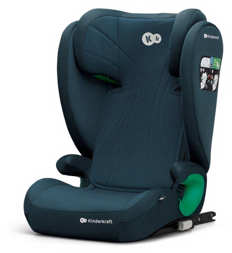 Kinderkraft JUNIOR FIX 2 i-Size Kindersitz, Harbor Blue von Kinderkraft