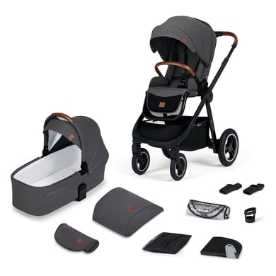Kinderkraft Kombikinderwagen EVERYDAY 2 in 1 dark grey black frame Kinderkraft Kombikinderwagen EVERYDAY 2 in 1 dark grey black frame von Kinderkraft