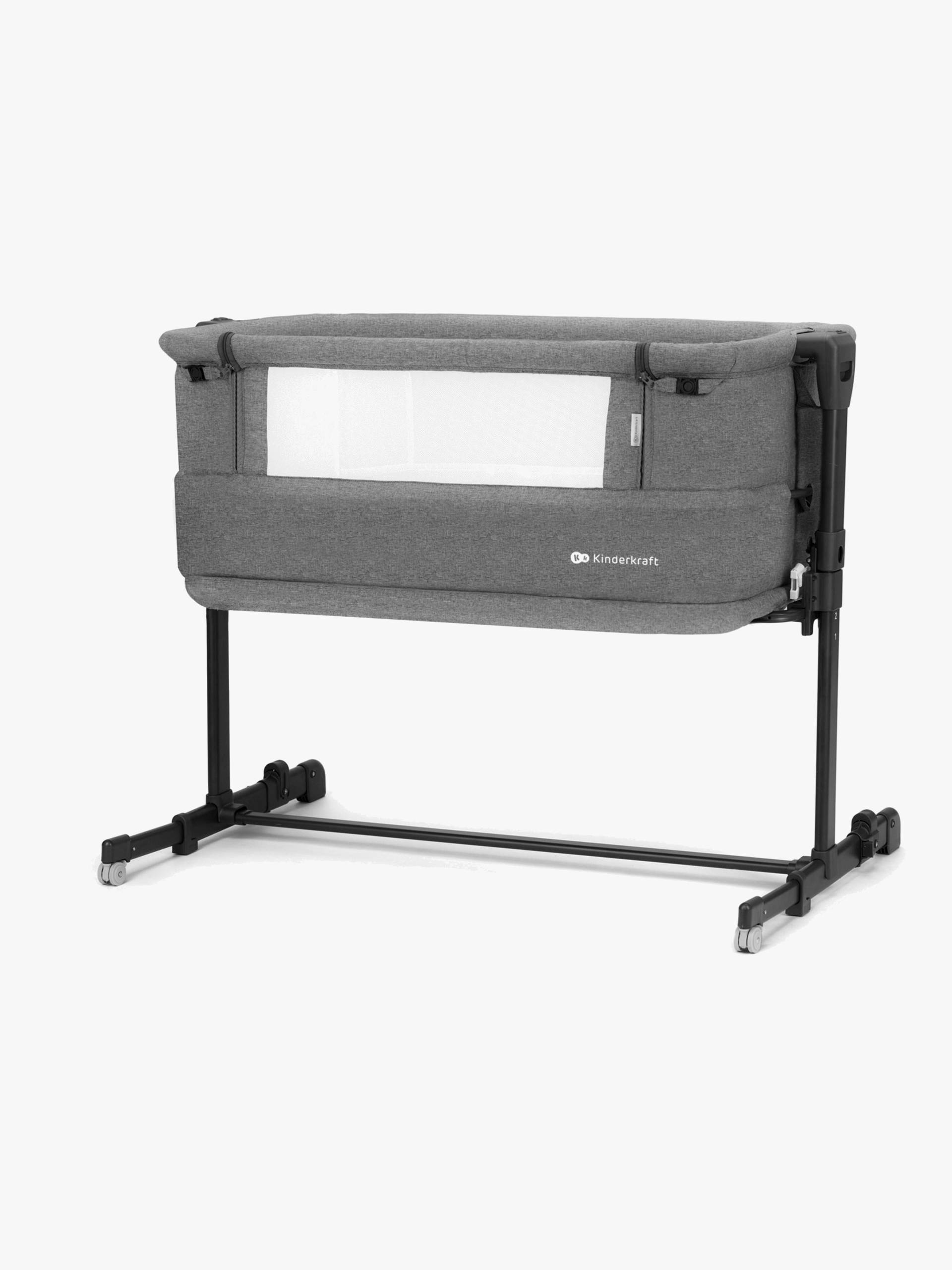 Kinderkraft Nestee Grow 2 Reisebett, Dark Grey von Kinderkraft