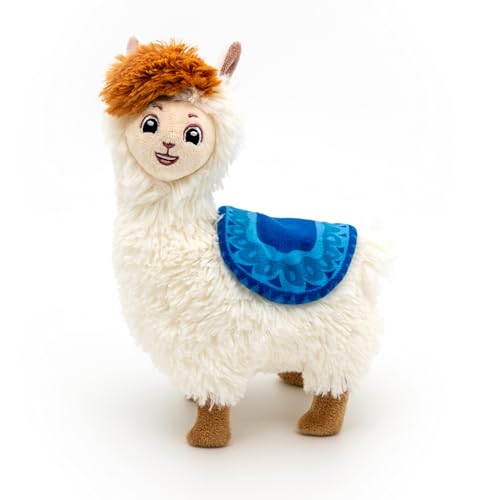 Alpaka Kuscheltier - Das Original aus Kinderlieder mit Bobby – Flauschiges Lama Plüschtier - Weiches Alpaka Plüschtier für Kinder – Lama Kuscheltier zum Schmusen & Verschenken – 23 cm von Kinderlieder mit Bobby