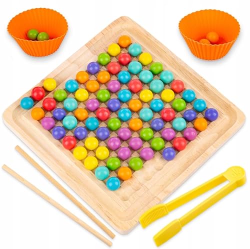 Kinderplay Holzkugeln Perlen Montessori-Puzzle Kinderplay Holzkugeln Perlen Montessori-Puzzle von Kinderplay