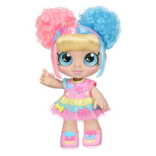 Kindi Kids Candy Sweets Scented Big Sister Official 10 Inch Toddler Doll with Big Glitter Eyes, Changeable Clothes and Removable Shoes von Kindi Kids