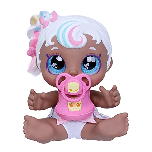 Kindi Kids Mini Mello Scented Kisses Little Sister Offizielle Babypuppe mit großen Glitzeraugen, molligen, quetschbaren Armen und Beinen, Abnehmbarer Windel, Schnuller und Lätzchen Kindi Kids Mini Mello Scented Kisses Little Sister Offizielle Babypuppe mit großen Glitzeraugen, molligen, quetschbaren Armen und Beinen, Abnehmbarer Windel, Schnuller und Lätzchen von Kindi Kids