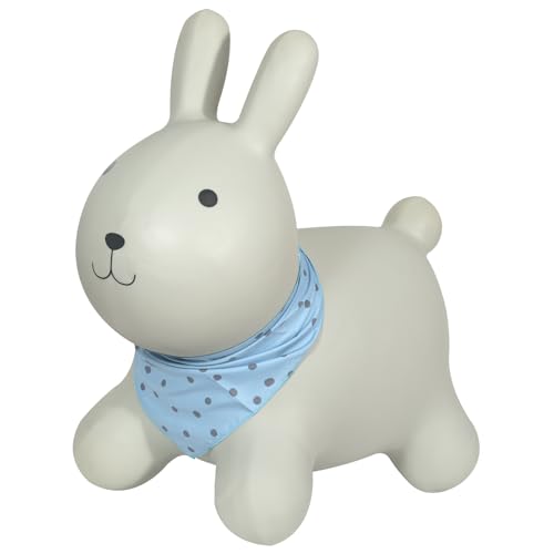 Kindsgut Hüpf-Tier für Kinder, dezente und Moderne Farben, liebevolle Details und hochwertige Qualität, inklusive Luftpumpe, Hase Kindsgut Hüpf-Tier für Kinder, dezente und Moderne Farben, liebevolle Details und hochwertige Qualität, inklusive Luftpumpe, Hase von Kindsgut