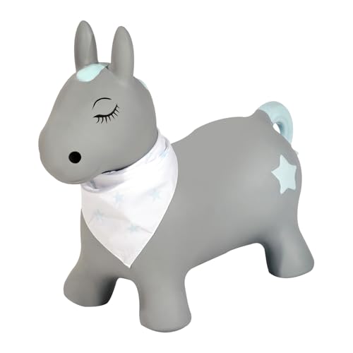 Kindsgut Hüpf-Tier für Kinder, dezente und Moderne Farben, liebevolle Details und hochwertige Qualität, inklusive Luftpumpe, Pony Kindsgut Hüpf-Tier für Kinder, dezente und Moderne Farben, liebevolle Details und hochwertige Qualität, inklusive Luftpumpe, Pony von Kindsgut