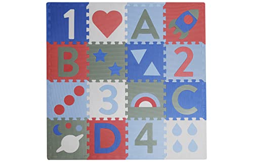Kindsgut Spielmatte für den Boden aus Puzzleteilen, Perfekt zum Krabbeln, Toben und Spielen, Zahlen Lernen, schöne Motive und dezente Farben, Bodenmatte, Nora Kindsgut Spielmatte für den Boden aus Puzzleteilen, Perfekt zum Krabbeln, Toben und Spielen, Zahlen Lernen, schöne Motive und dezente Farben, Bodenmatte, Nora von Kindsgut