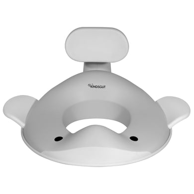 KINDSGUT Toilettenaufsatz Wal hellgrau KINDSGUT Toilettenaufsatz Wal hellgrau von Kindsgut
