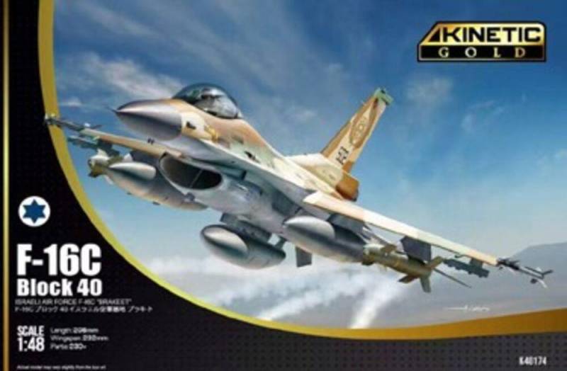 F-16C IAF Block 40 von Kinetic Model Kits