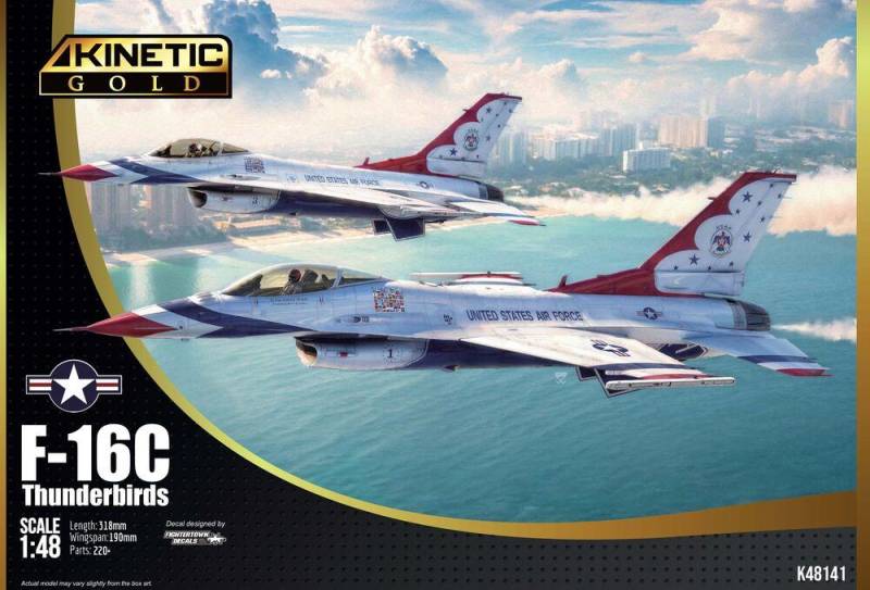 F-16C Thunderbirds F-16C Thunderbirds von Kinetic Model Kits
