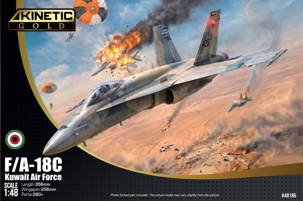 Kuwait Airforce  F/A-18C von Kinetic Model Kits