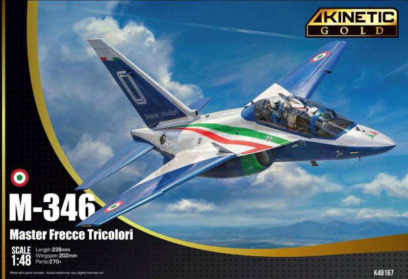 M346 Frecce Tricolori Gold Series M346 Frecce Tricolori Gold Series von Kinetic Model Kits