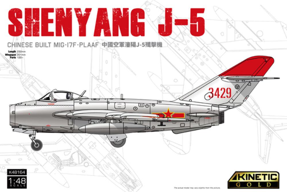 MIG-17F PLA (Shenyang J-5) von Kinetic Model Kits