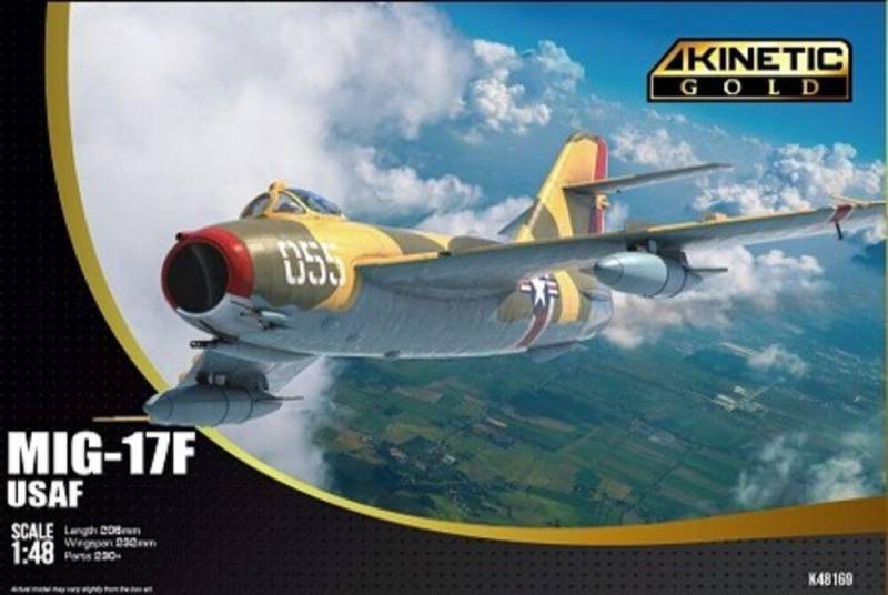 MIG-17F USAF MIG-17F USAF von Kinetic Model Kits