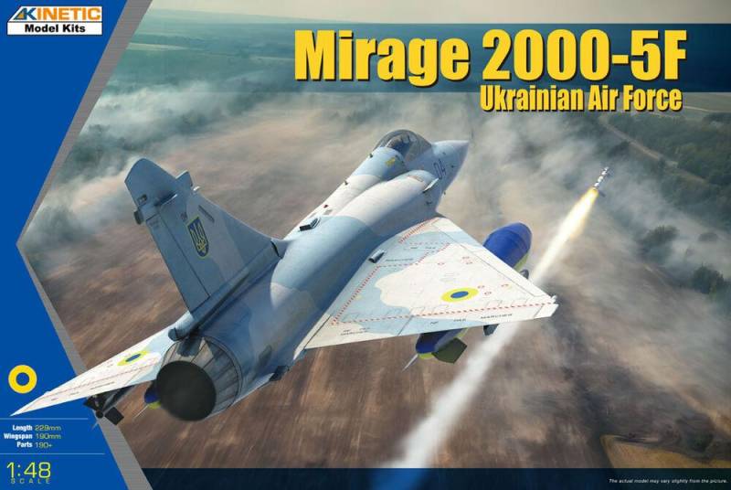 Mirage 2000-5F - Ukrainian Air Force Mirage 2000-5F - Ukrainian Air Force von Kinetic Model Kits