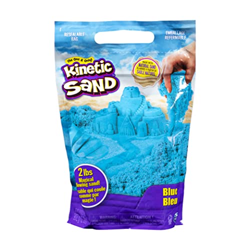 Kinetic Sand 0,9 kg kinetischer Sand zum Mischen, Formen und Erstellen, für Kinder ab 3 Jahren, Farblich und Modell sortiert von Kinetic Sand