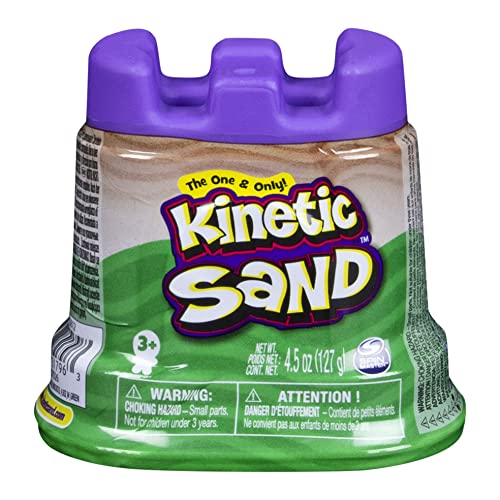 Kinetic Sand 20128036 Mini-Schloss mit formbarem Sand, grün von Kinetic Sand
