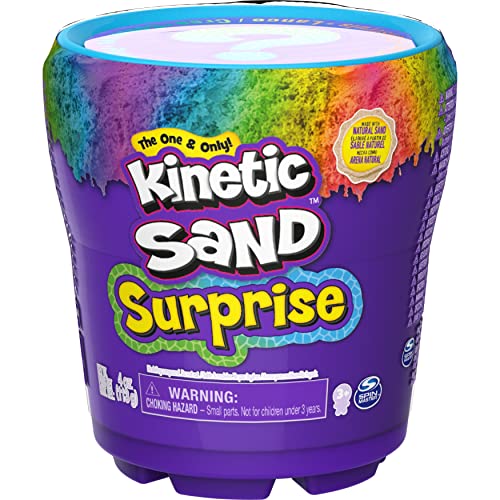 Kinetic Sand, Gläser mit Überraschung, Spielset mit 113 g farbigem Sand - für Kinder ab 3 Jahren von Kinetic Sand