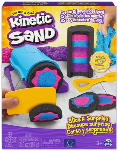 Kinetic Sand kinetische Sand Set Sandyland Koffer 3 Farben +