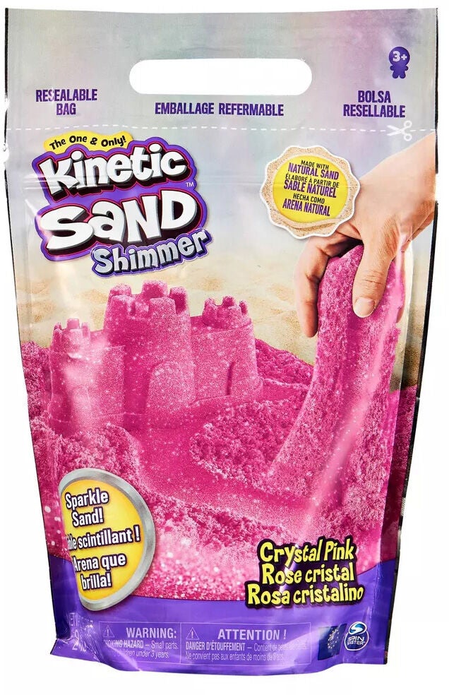 Kinetic Sand Glitzer-Sand 900 g, Rosa Kinetic Sand Glitzer-Sand 900 g, Rosa von Kinetic Sand