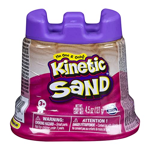 Kinetic Sand Mini Spielturm mit Sand, Rosa, 141 g von Kinetic Sand