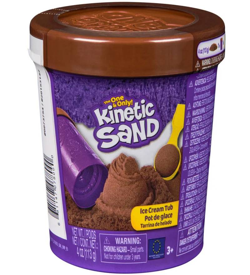 Kinetic Sand Sandset - 113 Gramm - Ice Cream Dose - Braun - Kinetic Sand - One Size - Kinetischer Sand Kinetic Sand Sandset - 113 Gramm - Ice Cream Dose - Braun - Kinetic Sand - One Size - Kinetischer Sand von Kinetic Sand