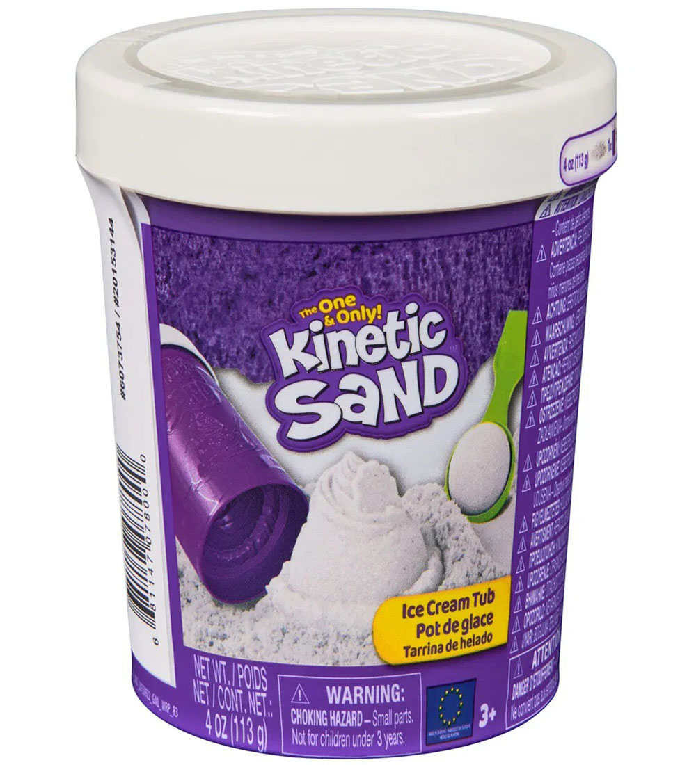 Kinetic Sand Sandset - 113 Gramm - Ice Cream Dose - Weiß - Kinetic Sand - One Size - Kinetischer Sand Kinetic Sand Sandset - 113 Gramm - Ice Cream Dose - Weiß - Kinetic Sand - One Size - Kinetischer Sand von Kinetic Sand
