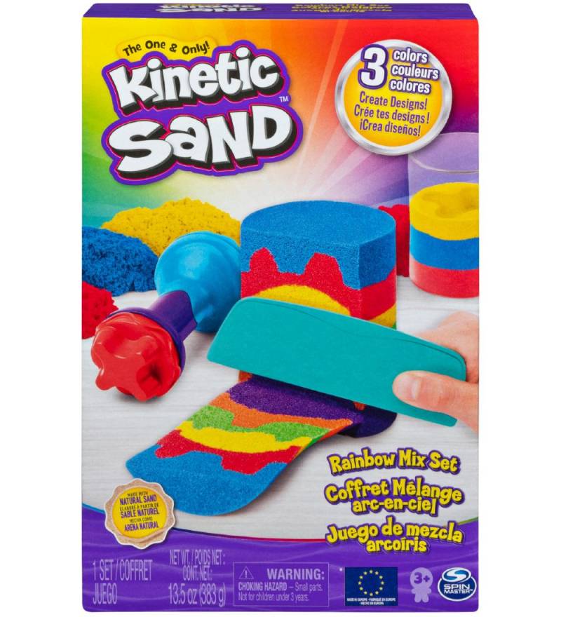 Kinetic Sand Sandset - 383 Gramm - Regenbogen - Kinetic Sand - One Size - Kinetischer Sand Kinetic Sand Sandset - 383 Gramm - Regenbogen - Kinetic Sand - One Size - Kinetischer Sand von Kinetic Sand