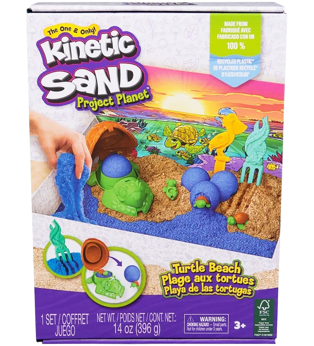 Kinetic Sand Sandset - 396 g - Turtle Strand - Kinetic Sand - One Size - Kinetischer Sand Kinetic Sand Sandset - 396 g - Turtle Strand - Kinetic Sand - One Size - Kinetischer Sand von Kinetic Sand
