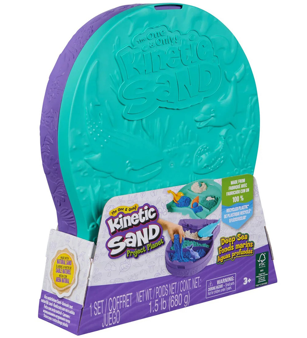 Kinetic Sand Sandset - 680 g - Deep Sea - Kinetic Sand - One Size - Kinetischer Sand Kinetic Sand Sandset - 680 g - Deep Sea - Kinetic Sand - One Size - Kinetischer Sand von Kinetic Sand