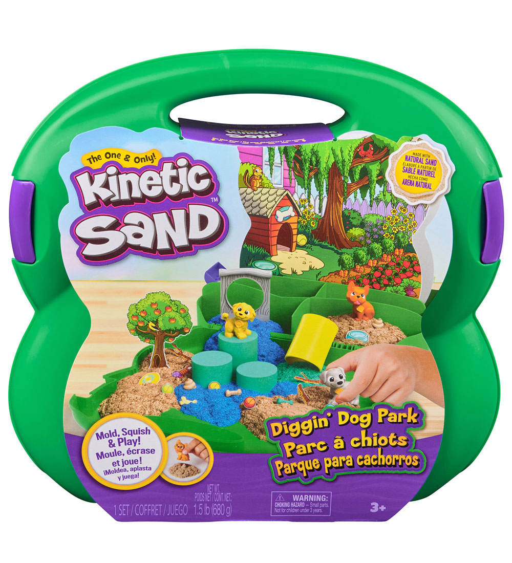 Kinetic Sand - Sandset - 680g - Diggin' Dog Park - Kinetic Sand - One Size - Kinetischer Sand Kinetic Sand - Sandset - 680g - Diggin' Dog Park - Kinetic Sand - One Size - Kinetischer Sand von Kinetic Sand