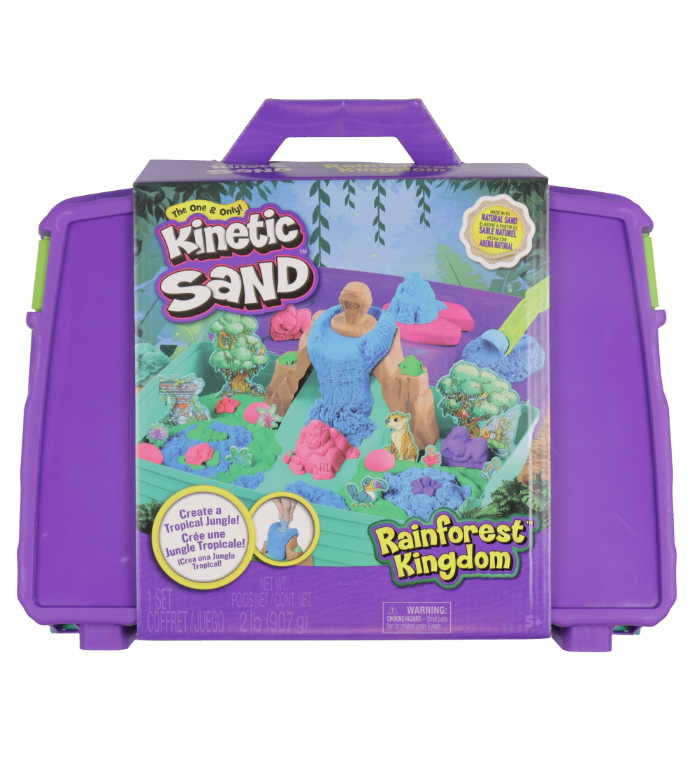 Kinetic Sand Sandset - 907 g - Regenwald Kingdom - Kinetic Sand - One Size - Kinetischer Sand Kinetic Sand Sandset - 907 g - Regenwald Kingdom - Kinetic Sand - One Size - Kinetischer Sand von Kinetic Sand