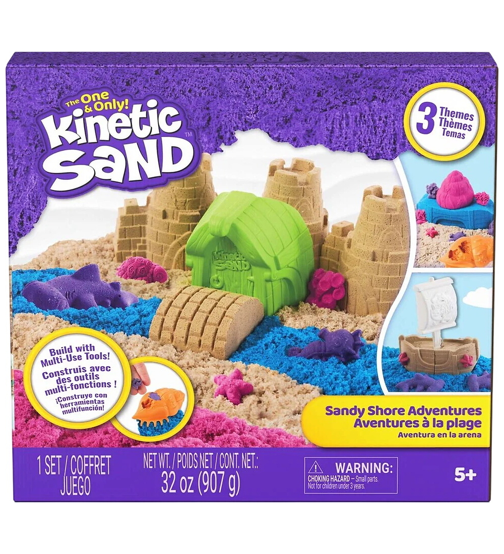 Kinetic Sand Sandset - 907 g - Sandy Shore Adventures - Kinetic Sand - One Size - Kinetischer Sand Kinetic Sand Sandset - 907 g - Sandy Shore Adventures - Kinetic Sand - One Size - Kinetischer Sand von Kinetic Sand
