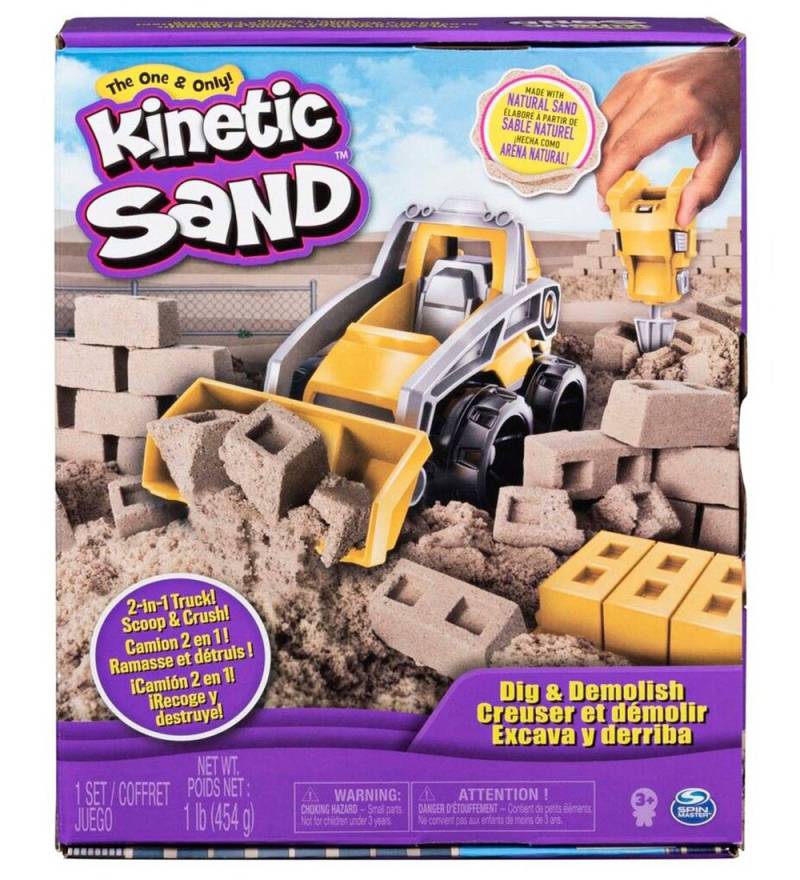 Kinetic Sand Sandset - Ausgraben & Abreißen - 454 g - Kinetic Sand - One Size - Kinetischer Sand Kinetic Sand Sandset - Ausgraben & Abreißen - 454 g - Kinetic Sand - One Size - Kinetischer Sand von Kinetic Sand