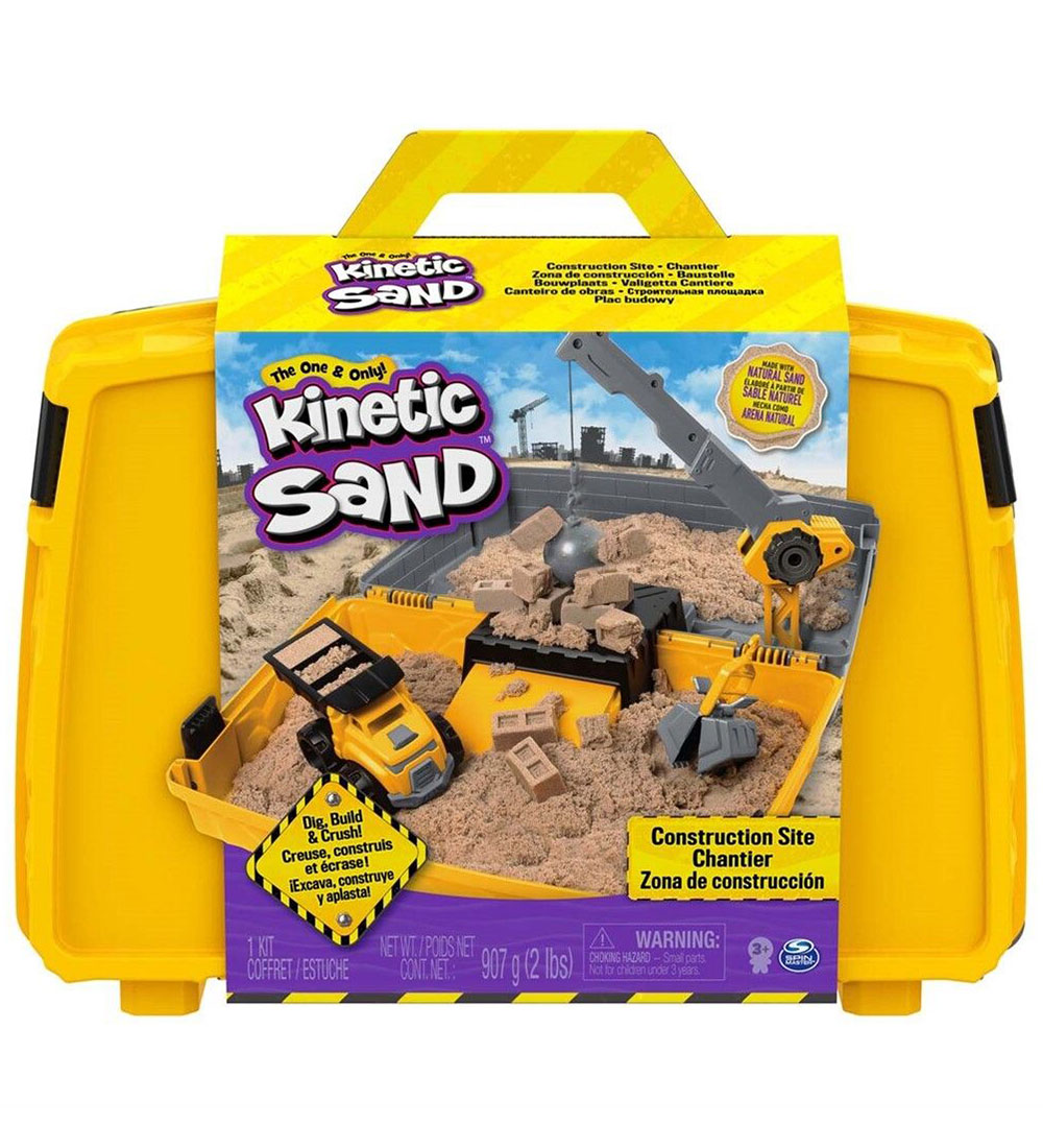Kinetic Sand Sandset - Construction Zusammengeklappt - 907 g - Kinetic Sand - One Size - Kinetischer Sand Kinetic Sand Sandset - Construction Zusammengeklappt - 907 g - Kinetic Sand - One Size - Kinetischer Sand von Kinetic Sand
