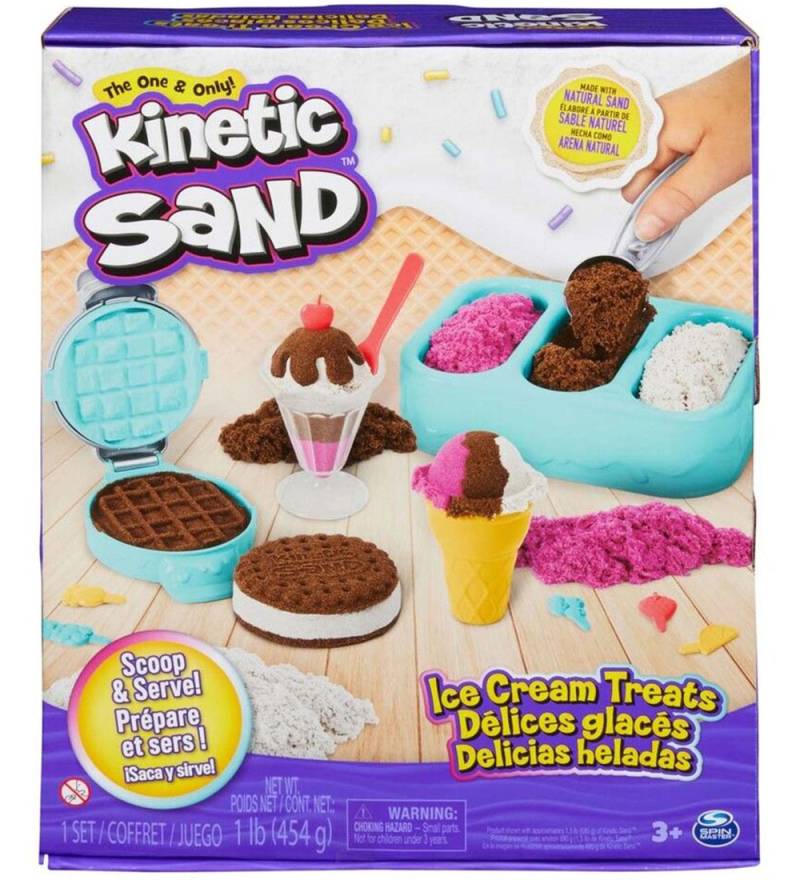 Kinetic Sand Sandset - Ice Cream Leckereien - 454 g - Kinetic Sand - One Size - Kinetischer Sand Kinetic Sand Sandset - Ice Cream Leckereien - 454 g - Kinetic Sand - One Size - Kinetischer Sand von Kinetic Sand