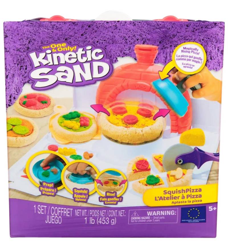 Kinetic Sand Sandset - Quetschen Pizza - 453 g - Kinetic Sand - One Size - Kinetischer Sand Kinetic Sand Sandset - Quetschen Pizza - 453 g - Kinetic Sand - One Size - Kinetischer Sand von Kinetic Sand