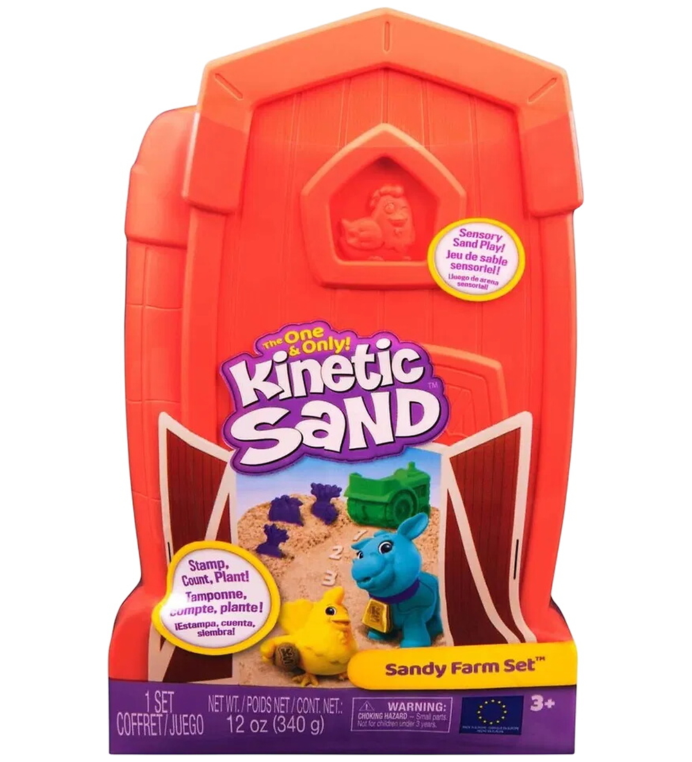 Kinetic Sand Sandset - Sandy Farm Satz - Kinetic Sand - One Size - Kinetischer Sand Kinetic Sand Sandset - Sandy Farm Satz - Kinetic Sand - One Size - Kinetischer Sand von Kinetic Sand