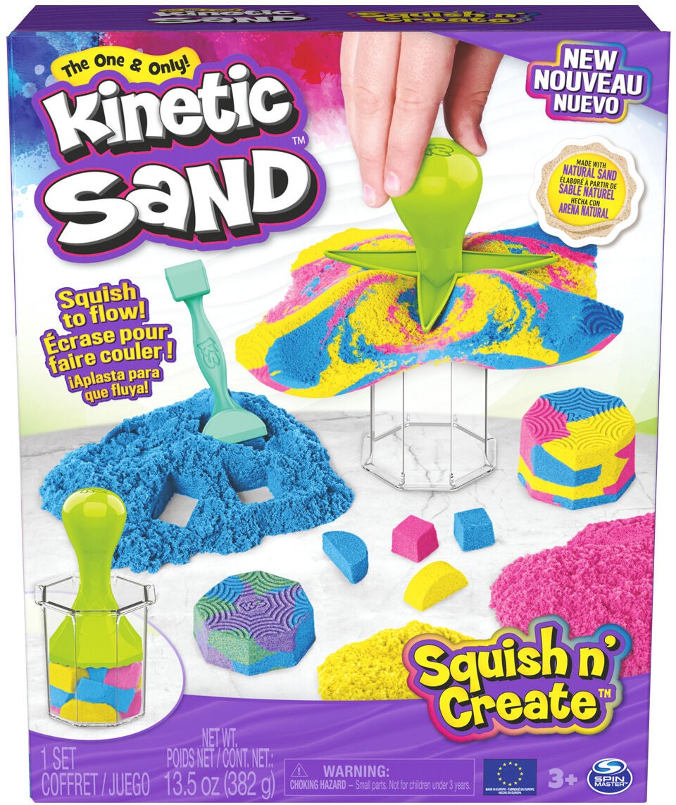 Kinetic Sand Set Squish n' Create von Kinetic Sand