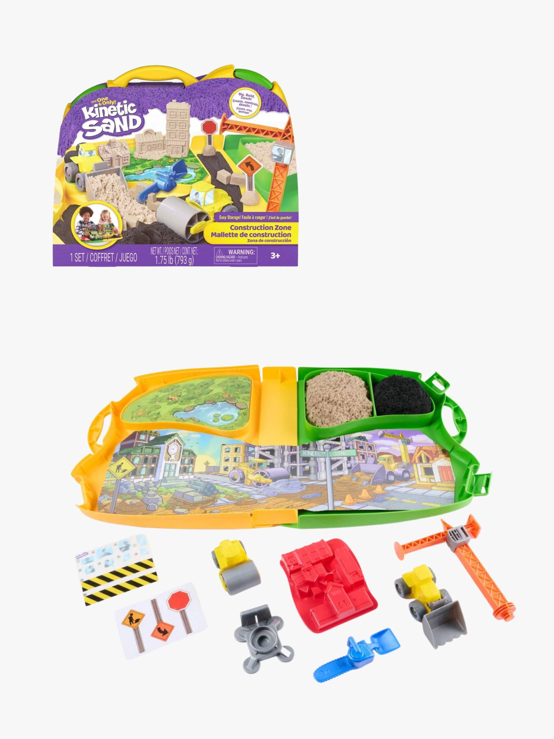 Kinetic Sand Spielset Construction Zone Kinetic Sand Spielset Construction Zone von Kinetic Sand