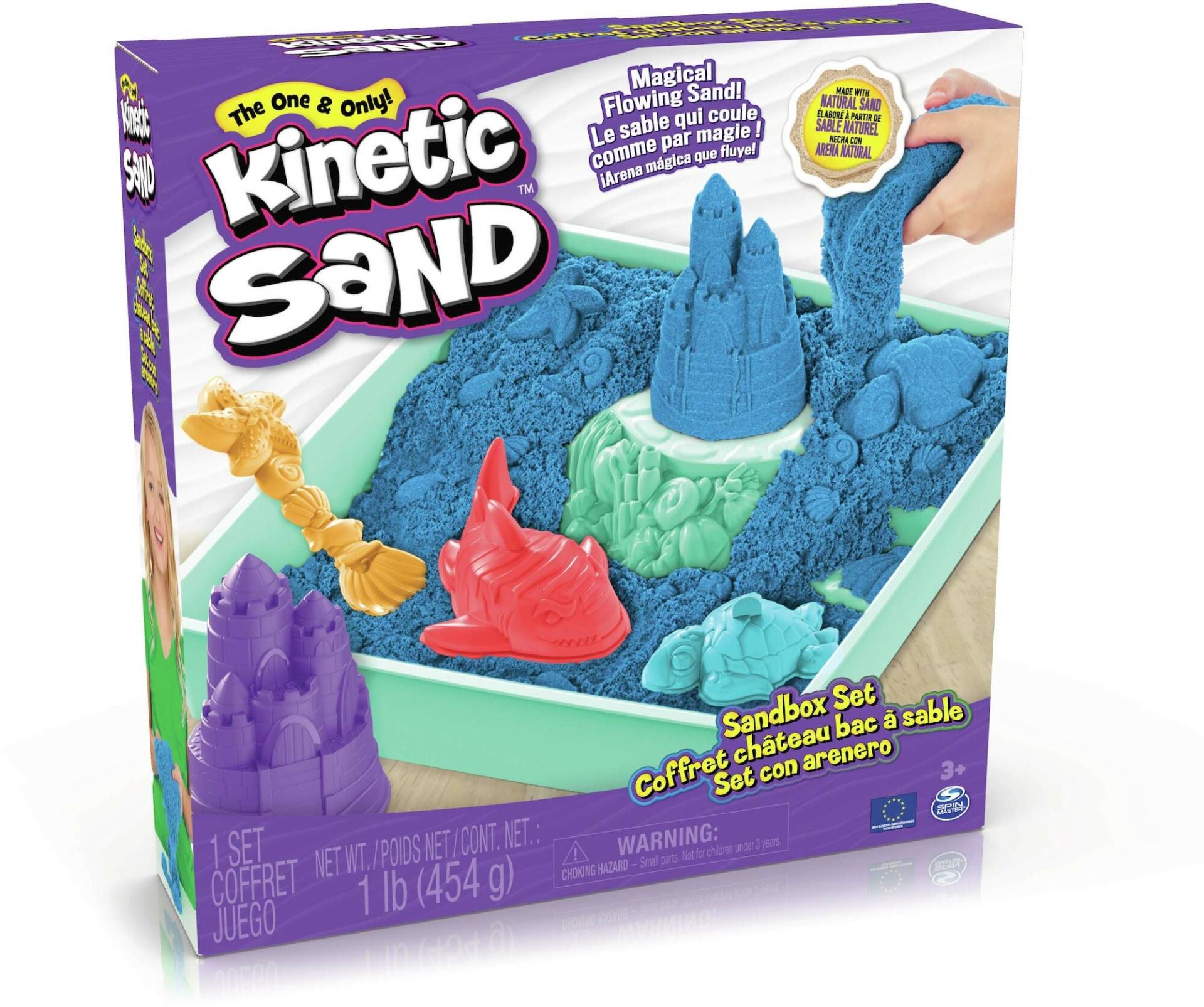 Kinetic Sand Spielset Sandkasten Blau Kinetic Sand Spielset Sandkasten Blau von Kinetic Sand