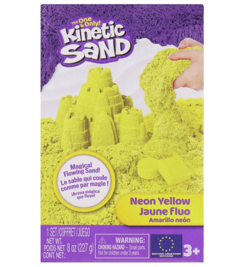 Kinetic Sand Strandsand - 227 Gramm - Neon Yellow - Kinetic Sand - One Size - Kinetischer Sand Kinetic Sand Strandsand - 227 Gramm - Neon Yellow - Kinetic Sand - One Size - Kinetischer Sand von Kinetic Sand
