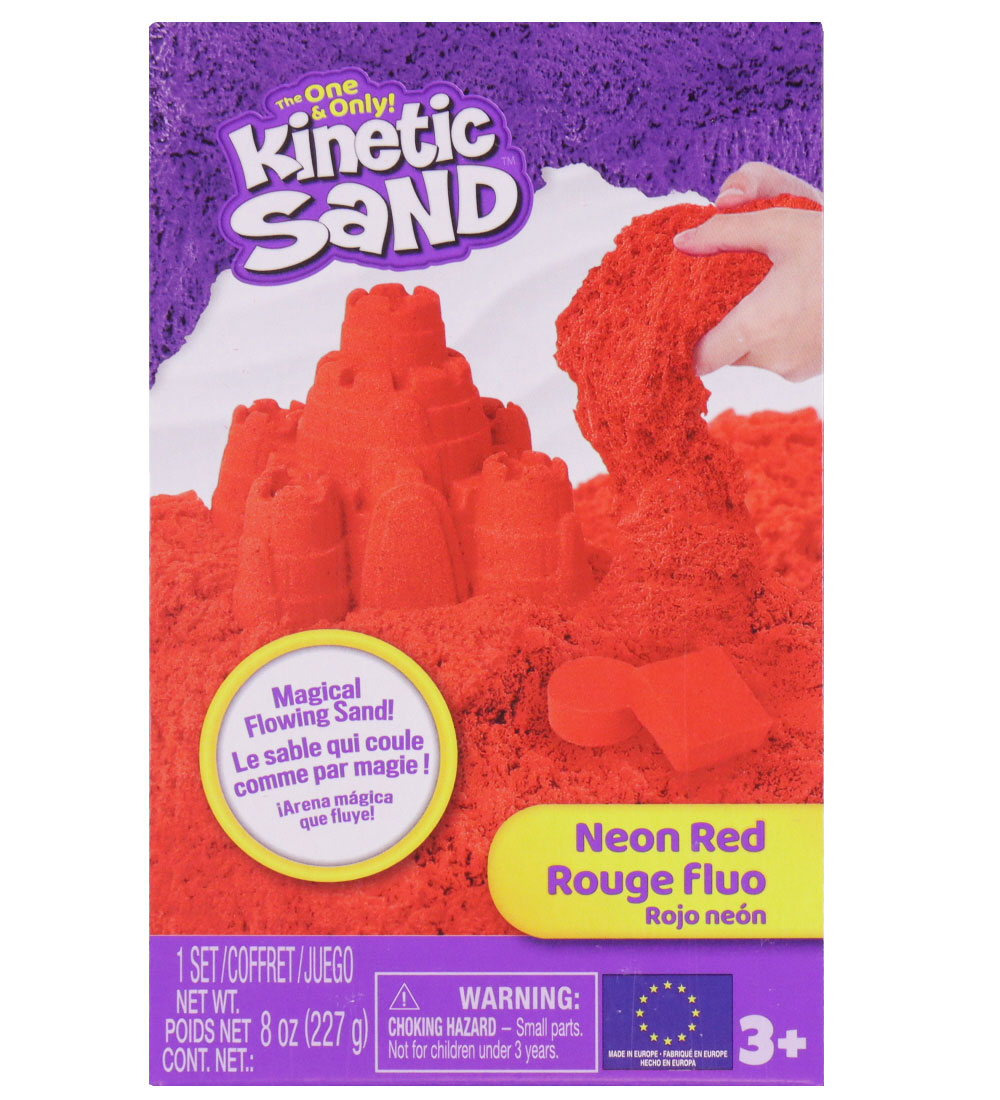 Kinetic Sand Strandsand - 227 Gramm - Neonrot - Kinetic Sand - One Size - Kinetischer Sand Kinetic Sand Strandsand - 227 Gramm - Neonrot - Kinetic Sand - One Size - Kinetischer Sand von Kinetic Sand